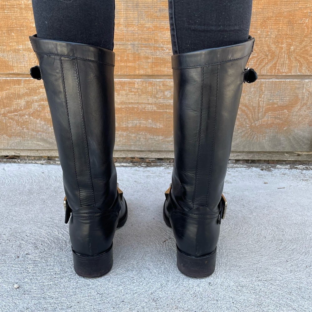 Valentino Rock stud Moto biker boots, size 39 - Picture 9 of 16
